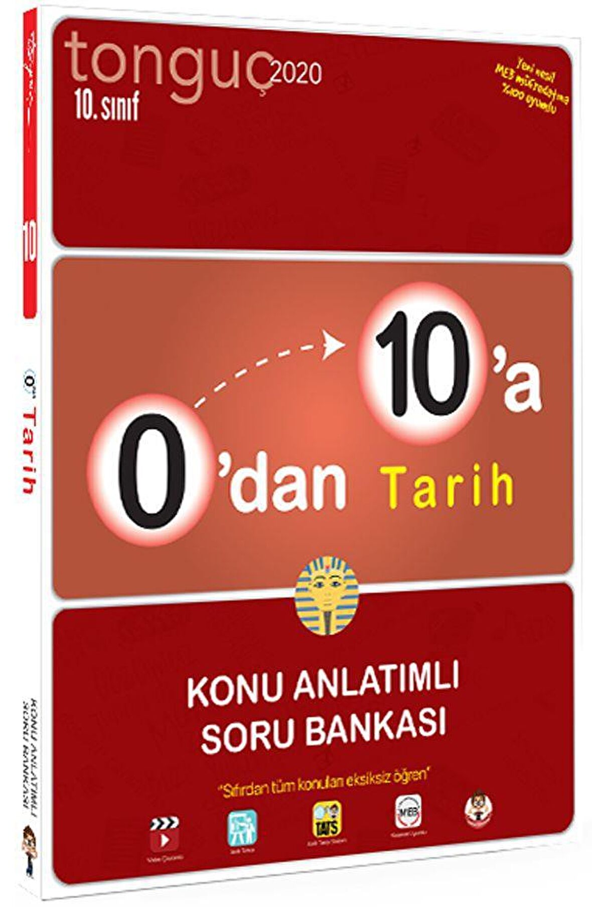 Tonguç 0'dan 10'a Tarih Konu Anlatımlı Soru Bankası