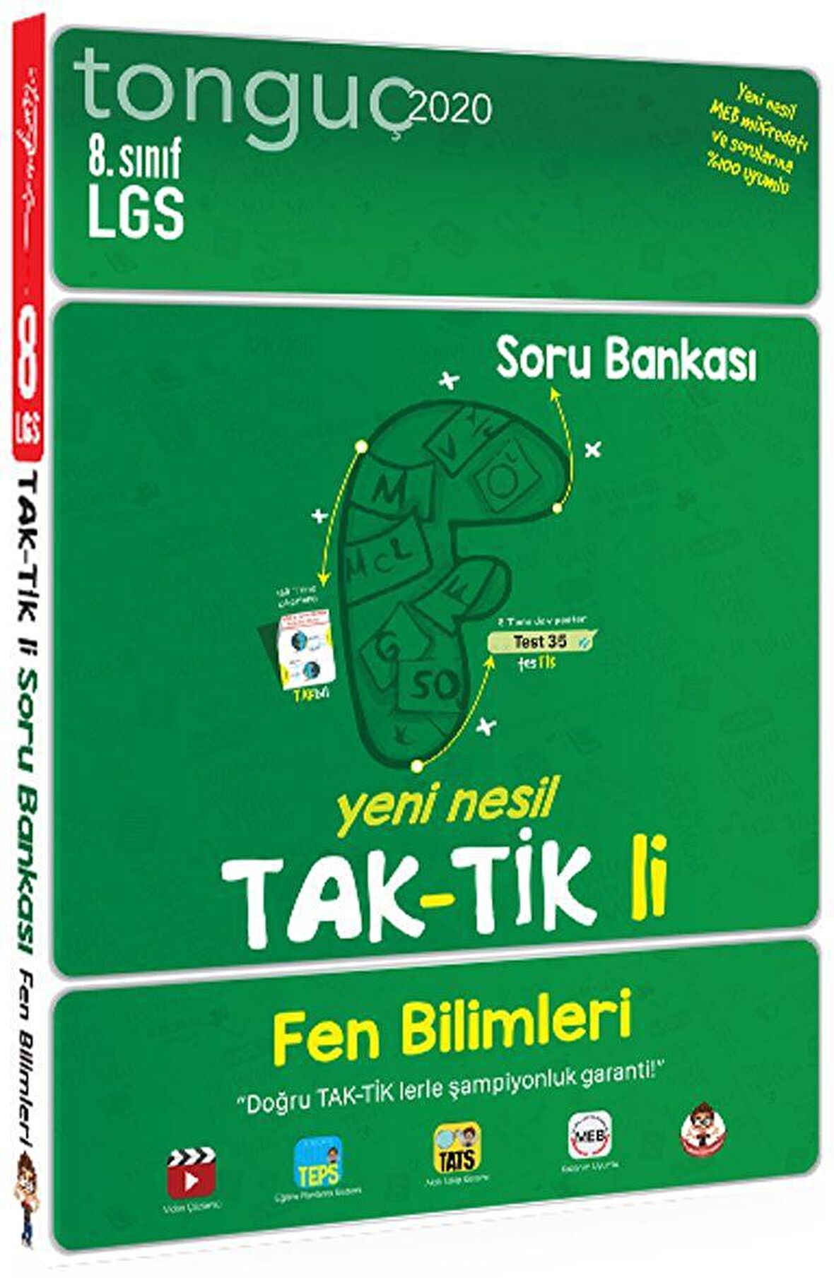 Tonguç 8. Sınıf Fen Bilimleri Taktikli Soru Bankası