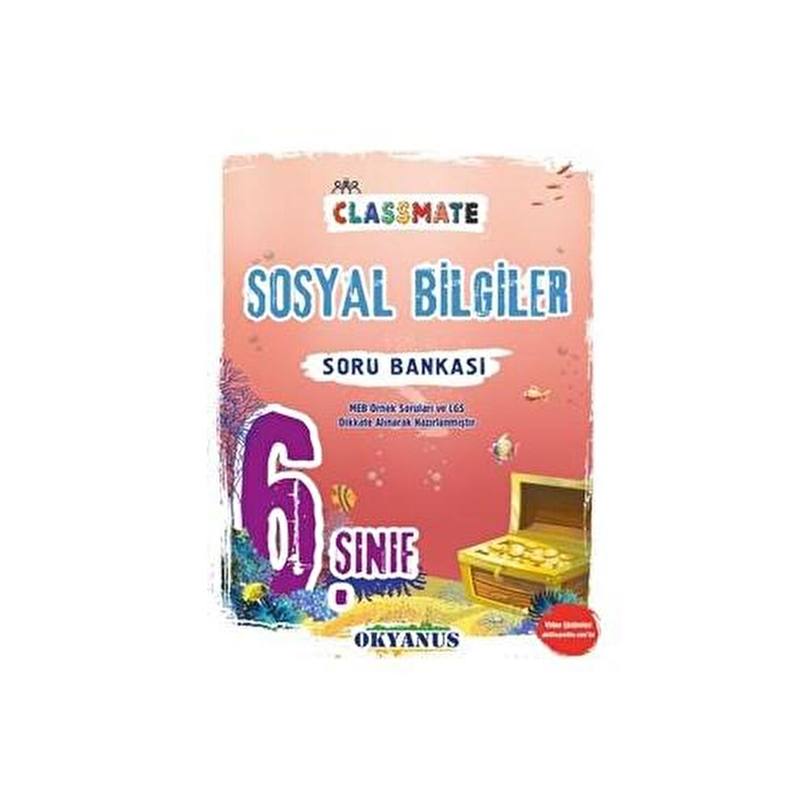Okyanus Yayınları 6. Sınıf Classmate Sosyal Bilgiler Soru Bankası