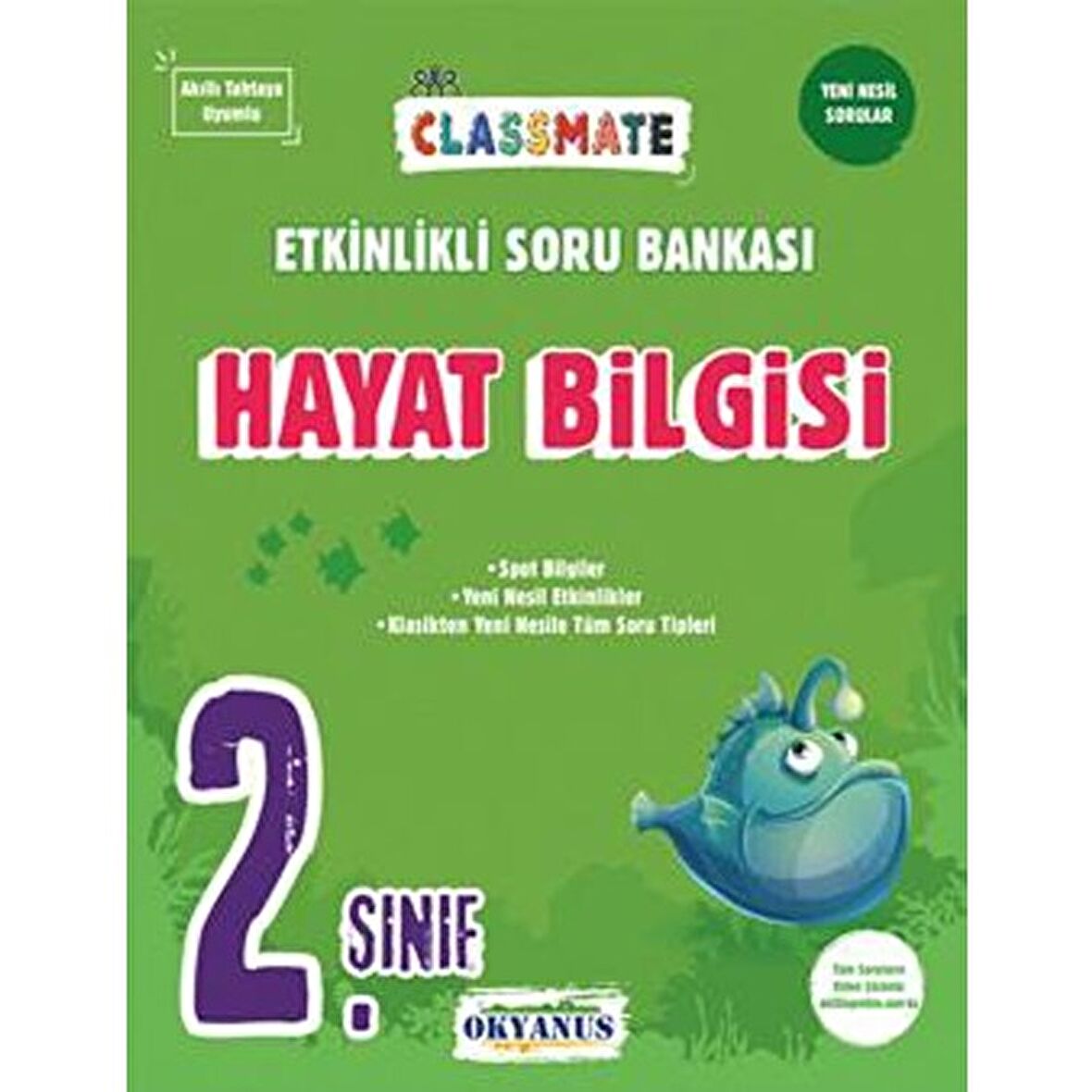 2. Sınıf Hayat Bilgisi Classmate Etkinlikli Soru Bankası