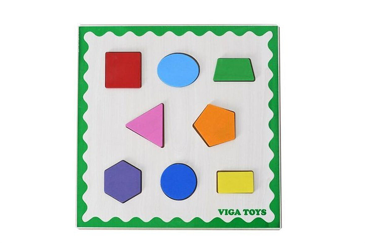 Geometrik Şekiller (Puzzle) Yeni