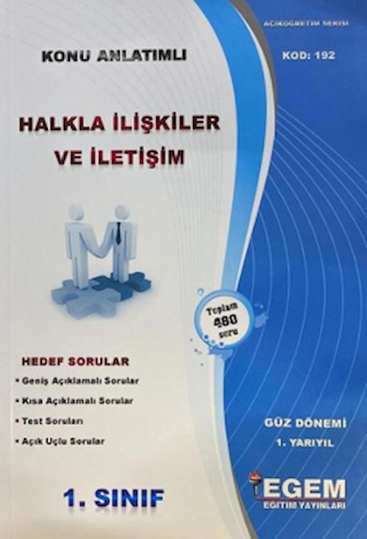 1.Sınıf Halkla İlişkiler ve İletişim