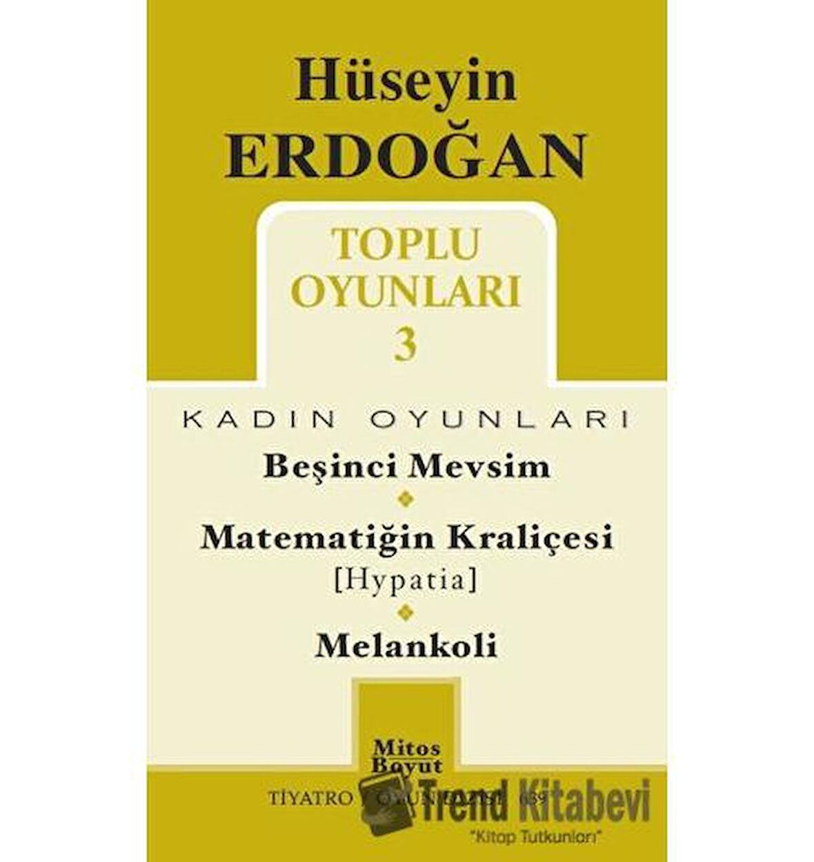 Toplu Oyunları 3 / Beşinci Mevsim - Matematiğin Kraliçesi (Hypatia) - Melankoli