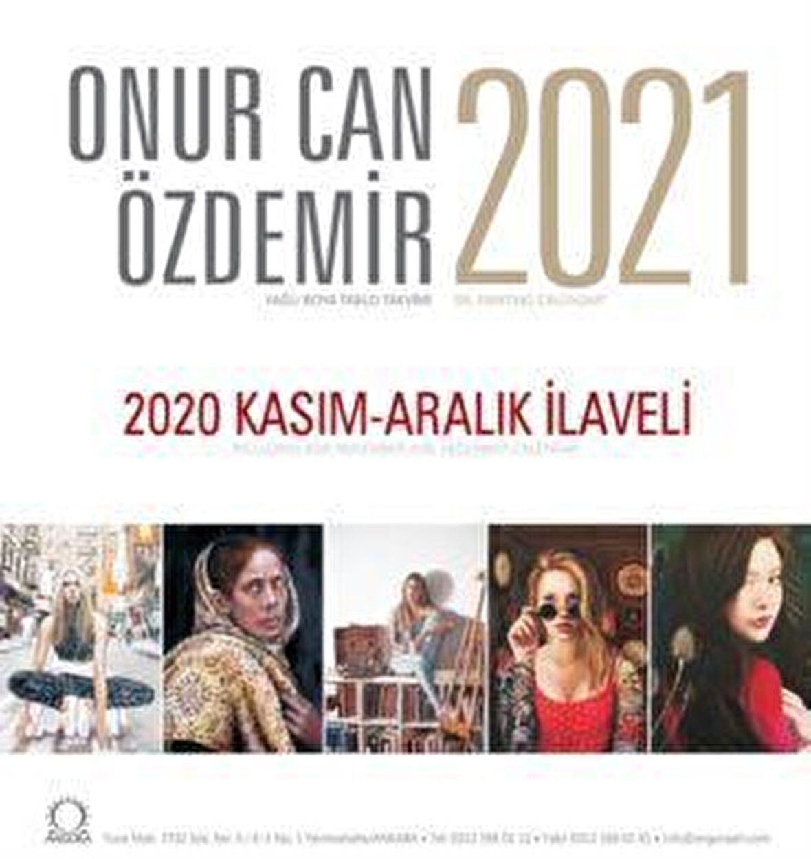 2021 Onur Can Özdemir Masa Takvimi - Angora Kitapları