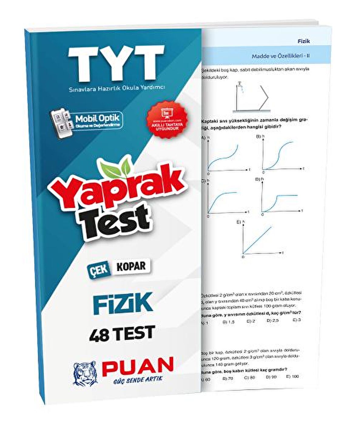 TYT Fizik Çek Kopart Akıllı Test