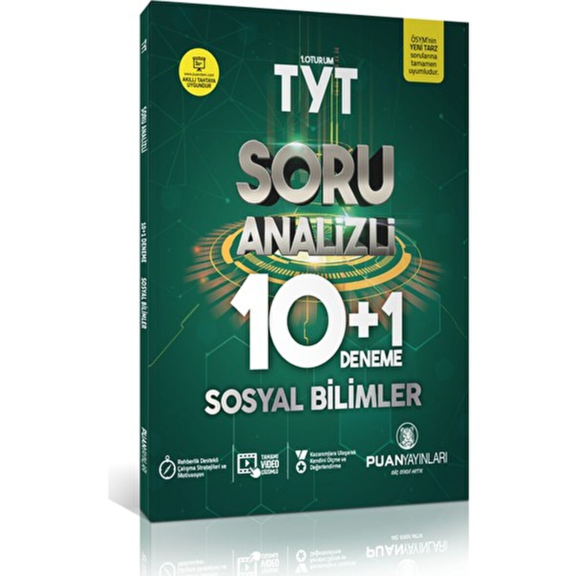 Puan TYT Sosyal Bilimler Soru Analizli 10 Artı 1 Deneme