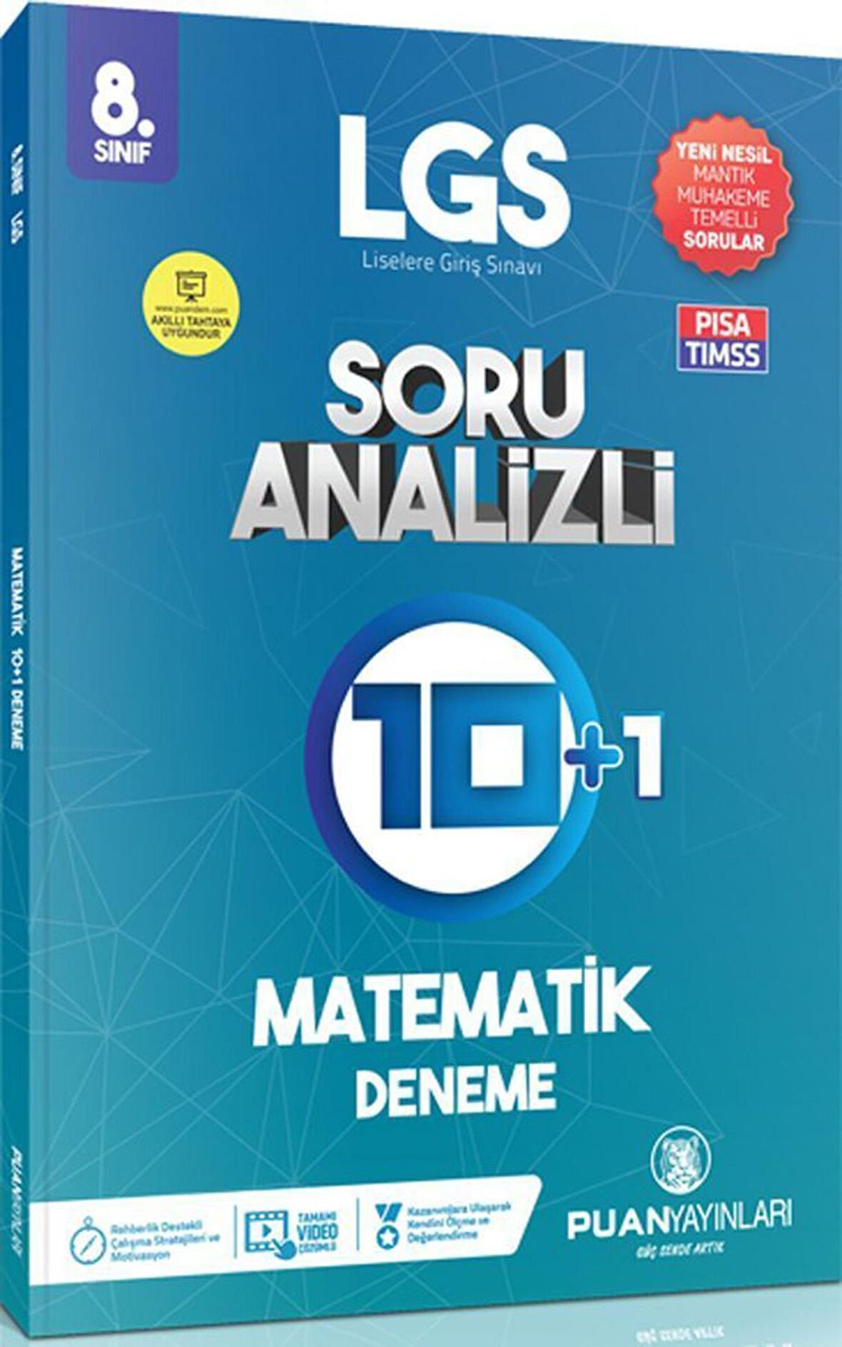 Puan 8. Sınıf LGS Matematik Soru Analizli 10 Artı 1 Deneme