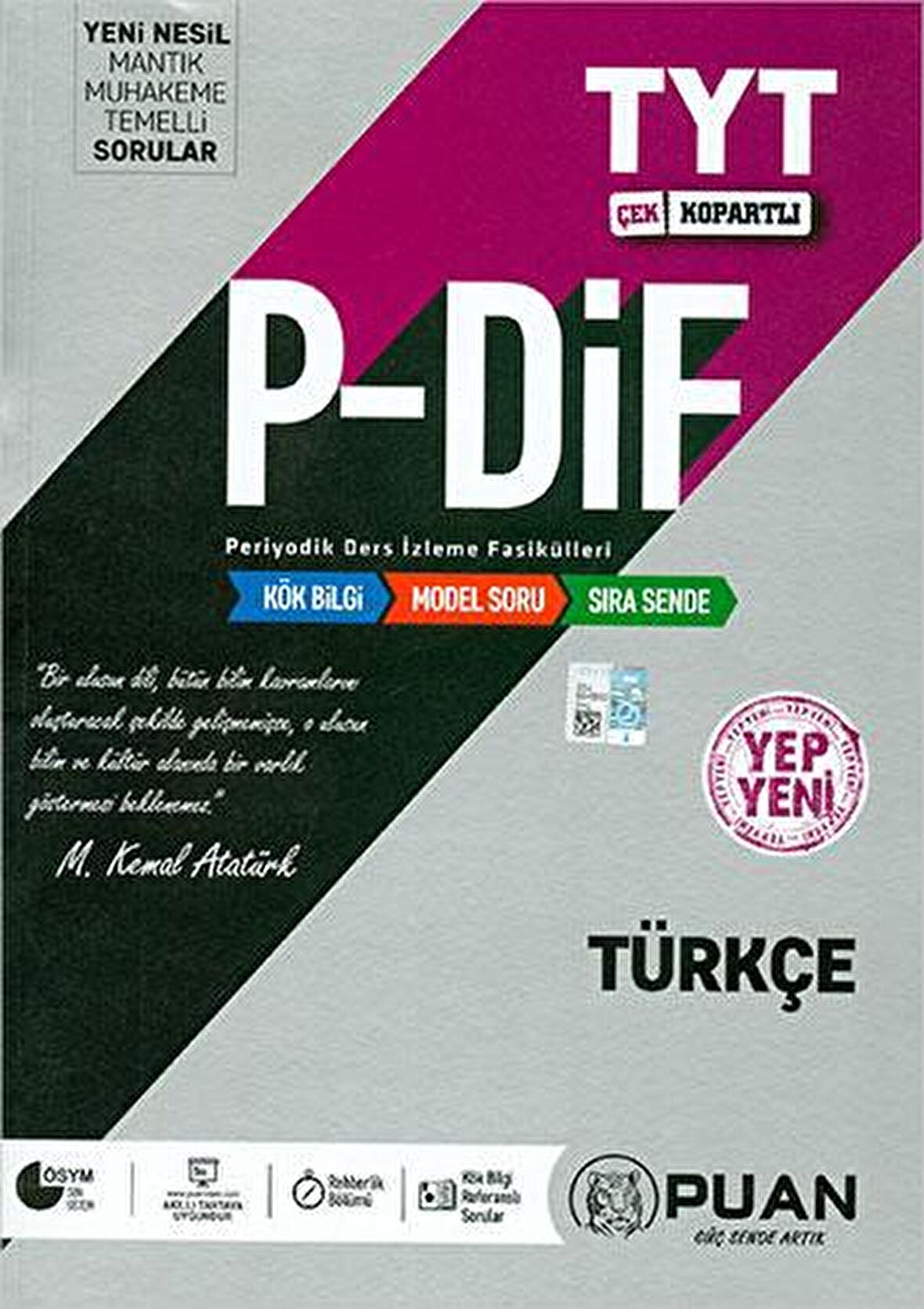 TYT Türkçe P-DİF Konu Anlatım Fasikülleri