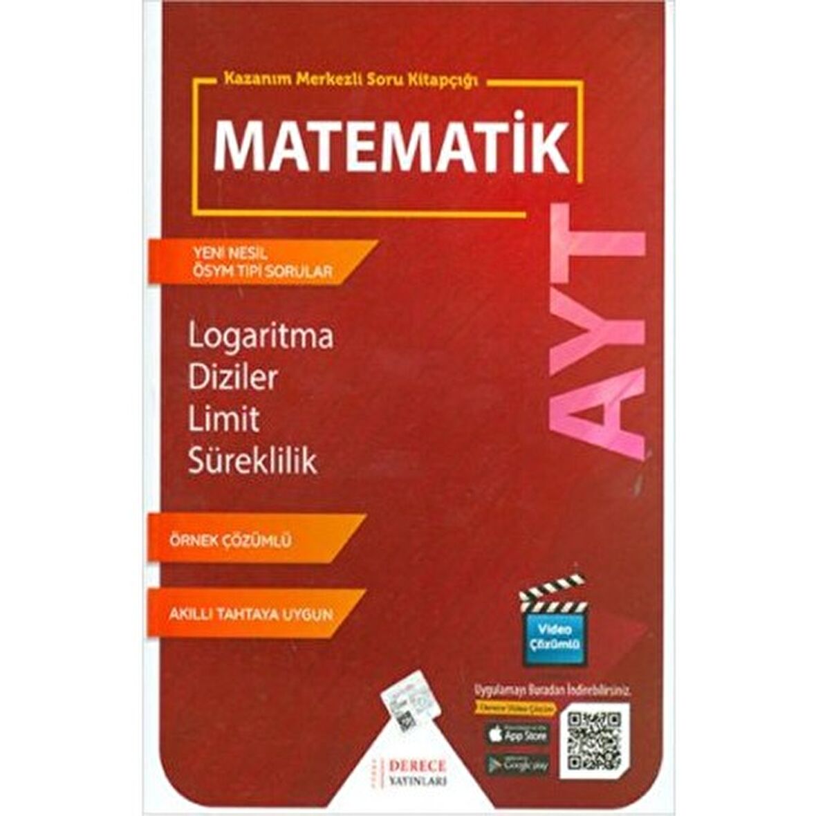 Derece AYT Matematik Logaritma Diziler Limit Süreklilik
