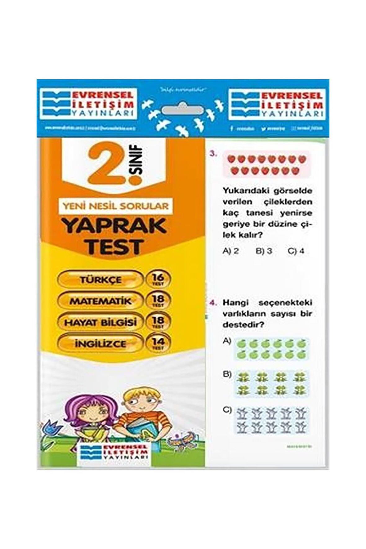 2. Sınıf Tüm Dersler Yaprak Test