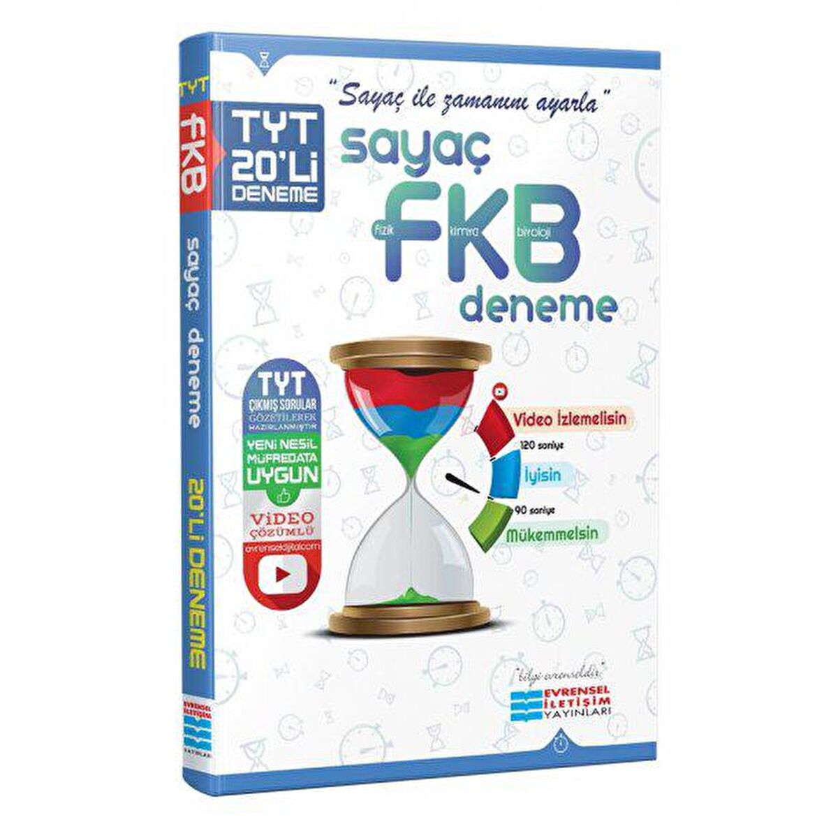 TYT Fizik Kimya Biyoloji FKB Sayaç Video Çözümlü 20'li Deneme