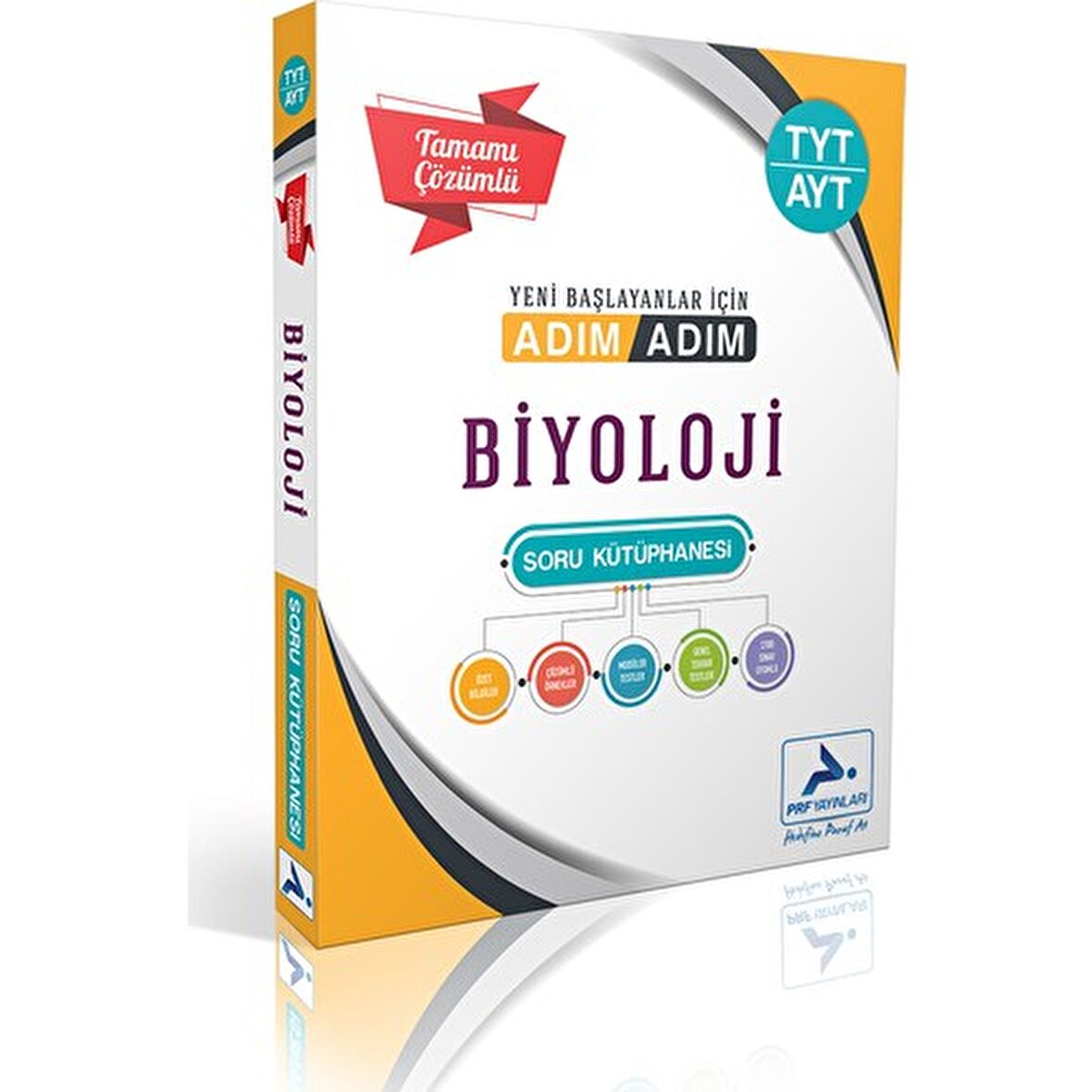 TYT-AYT Biyoloji Adım Adım Tamamı Çözümlü Soru Kütüphanesi