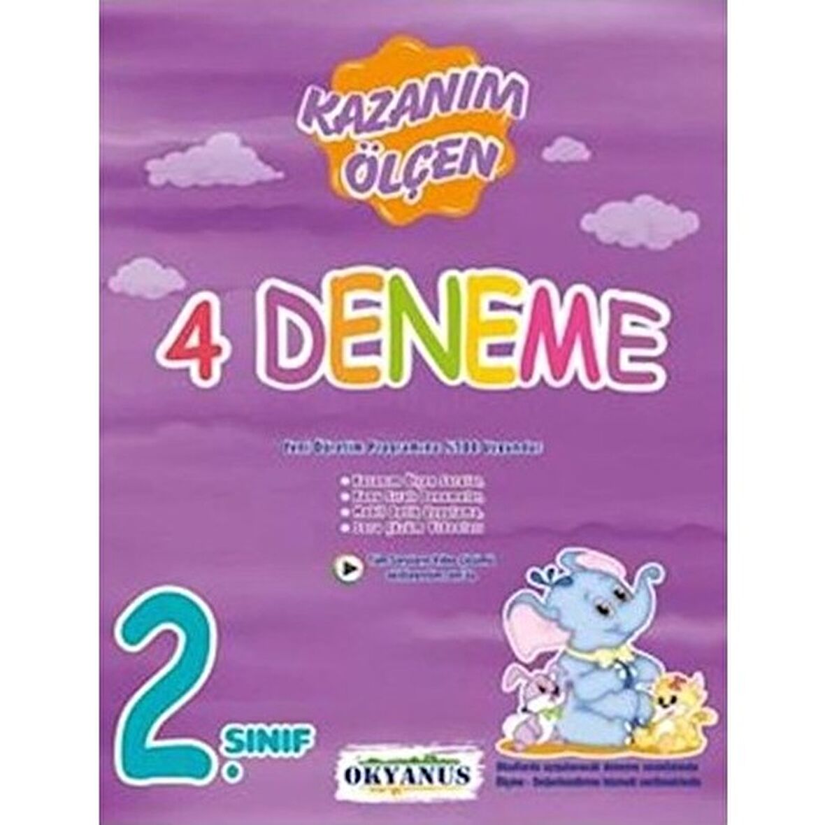 2. Sınıf Kazanım Ölçen 4 lü Deneme