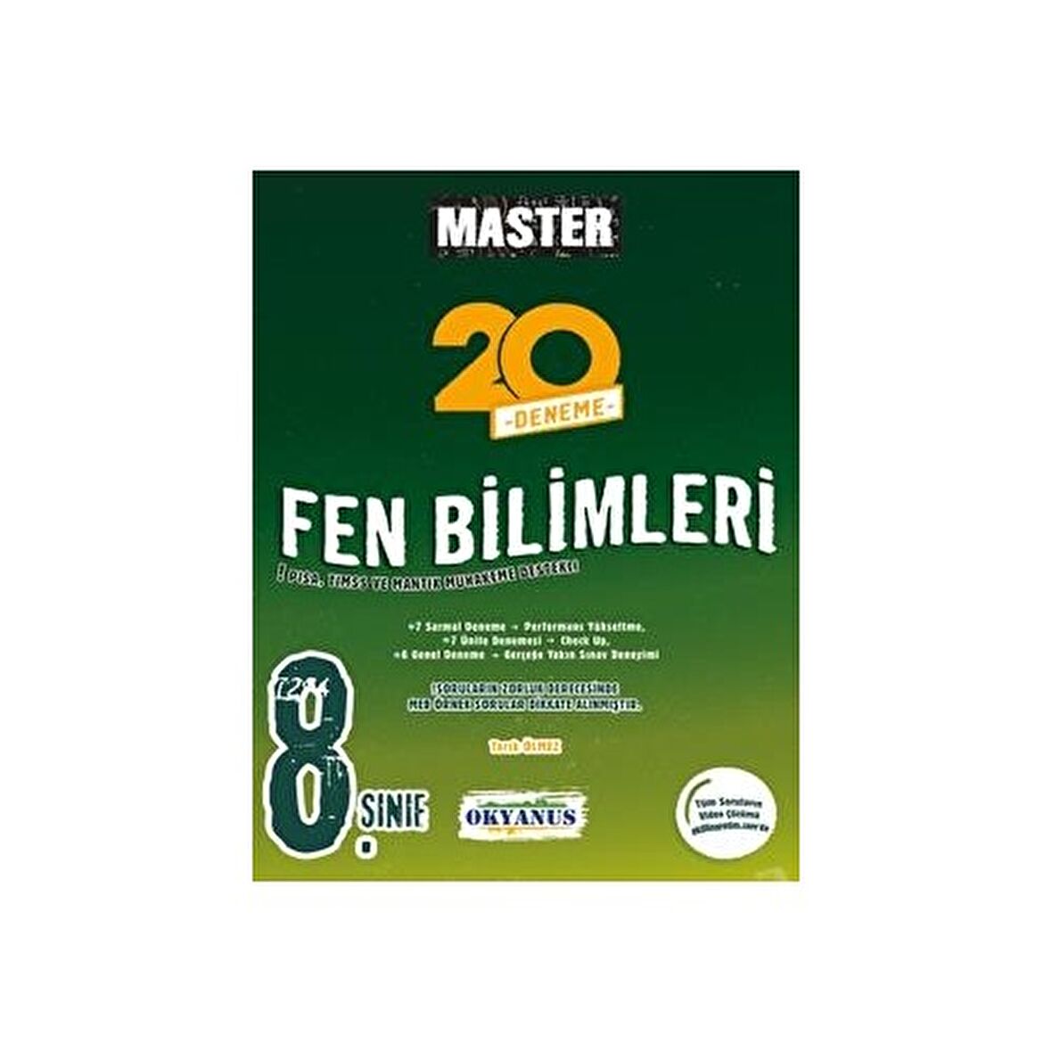 8. Sınıf Master 20 Fen Bilimleri Denemesi