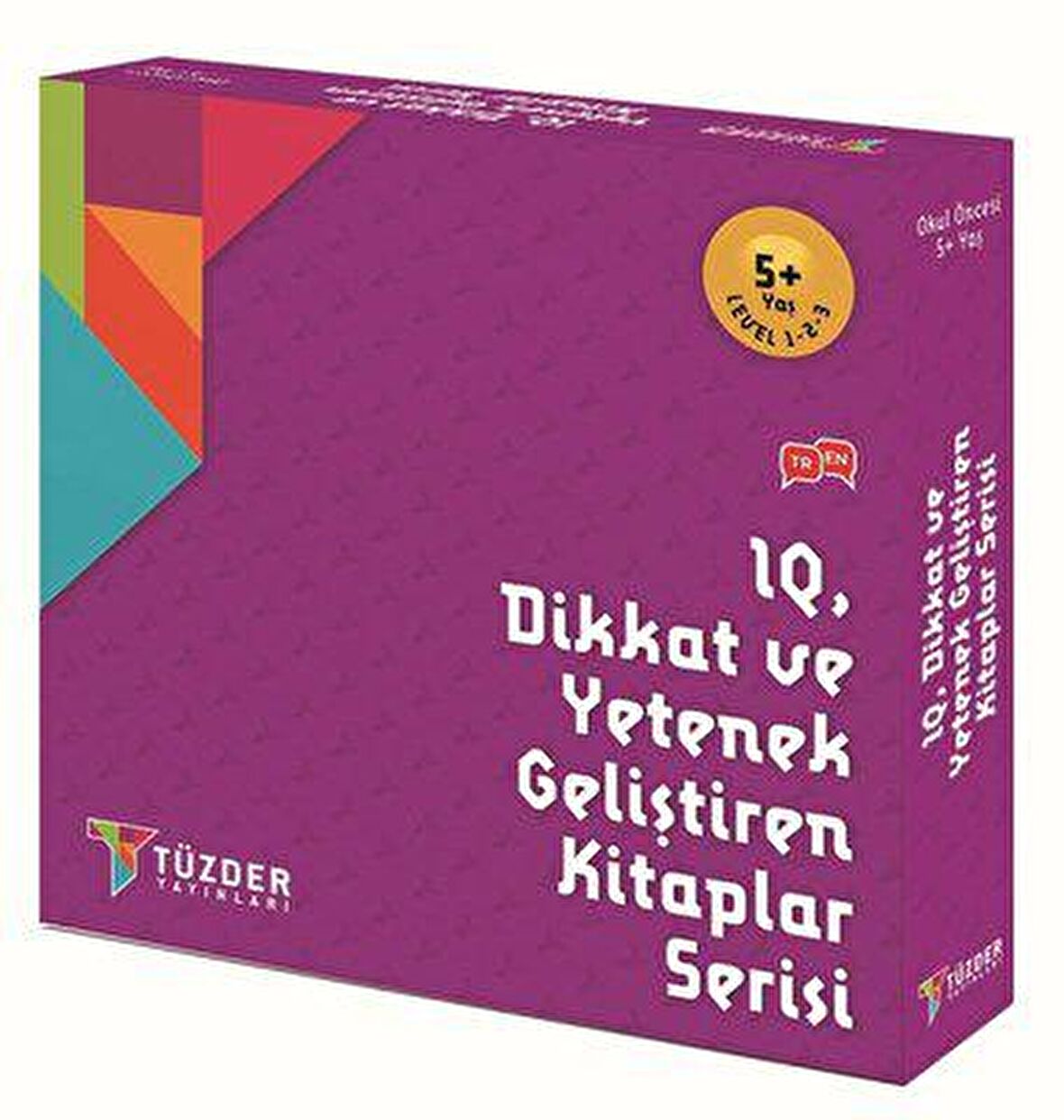 IQ Dikkat ve Yetenek Geliştiren Kitaplar Serisi Seti Level 1-2-3 (9 Kitap Takım) 5+ Yaş