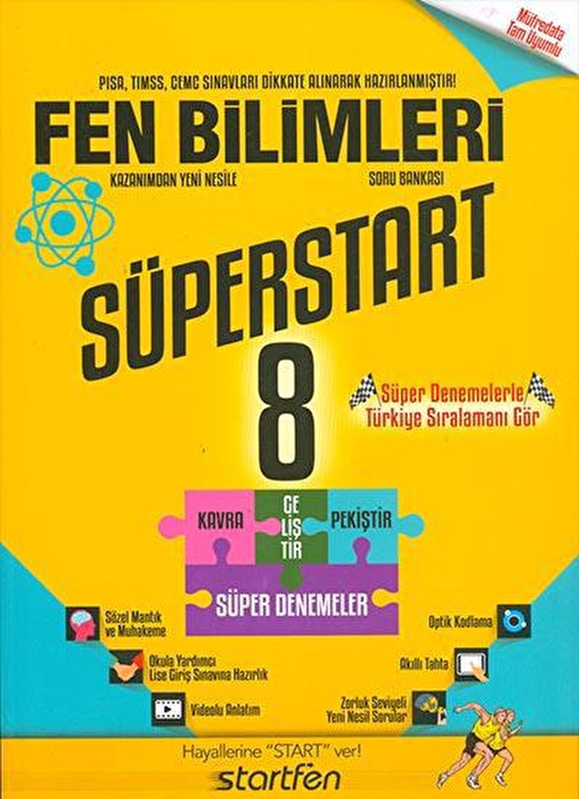 8. Sınıf Fen Bilimleri Süperstart Soru Bankası