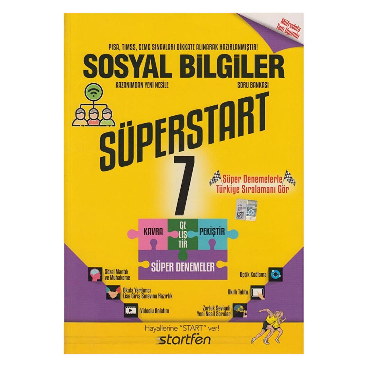 7. Sınıf Sosyal Bilgiler Süperstart Soru Bankası
