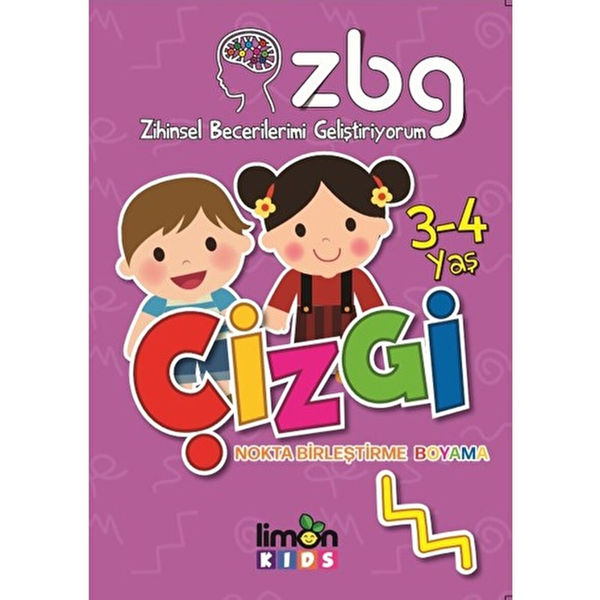 Zihinsel Becerilerimi Geliştiriyorum 3-4 Yaş Çizgi