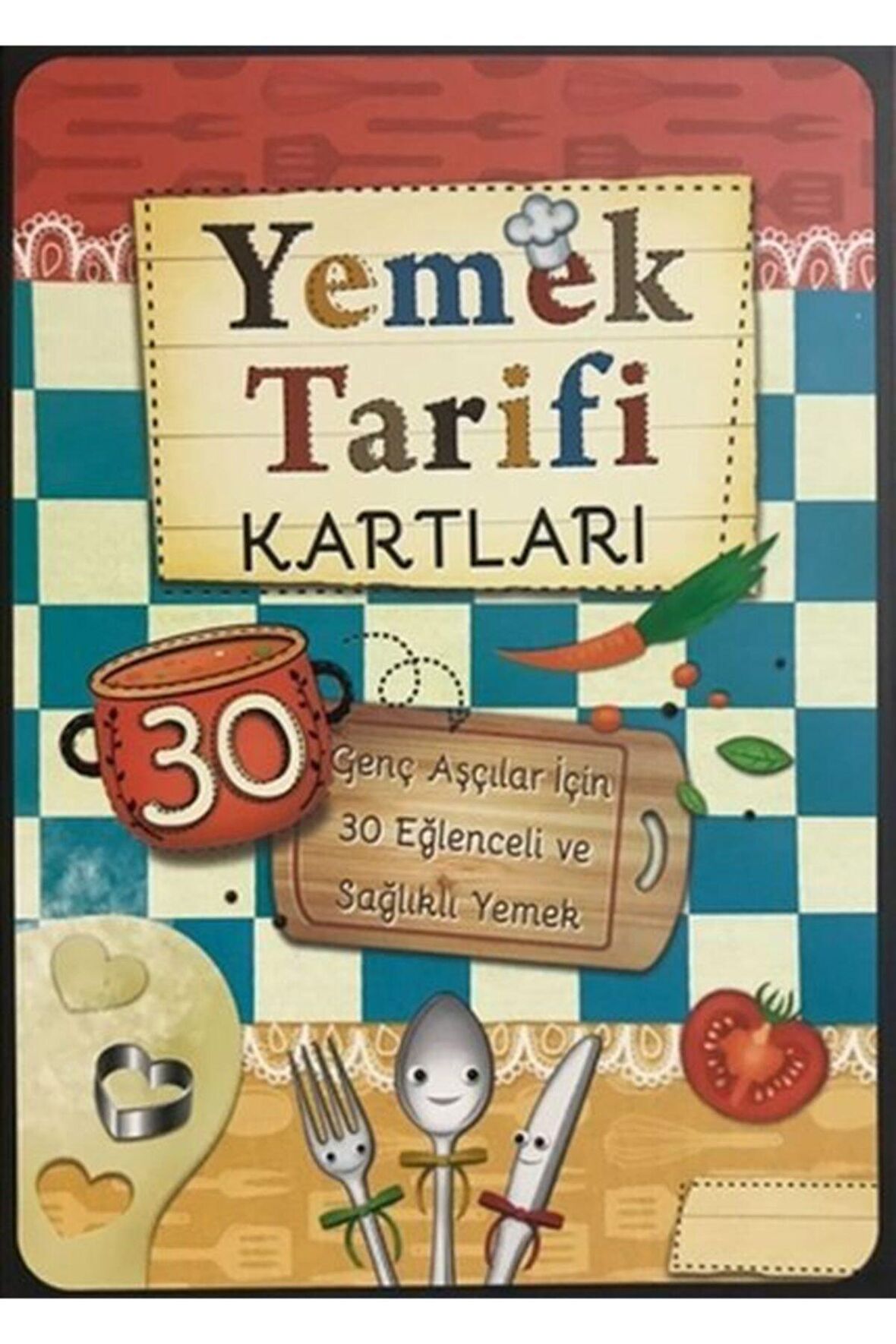 Yemek Tarifi Kartları (30 Kart)