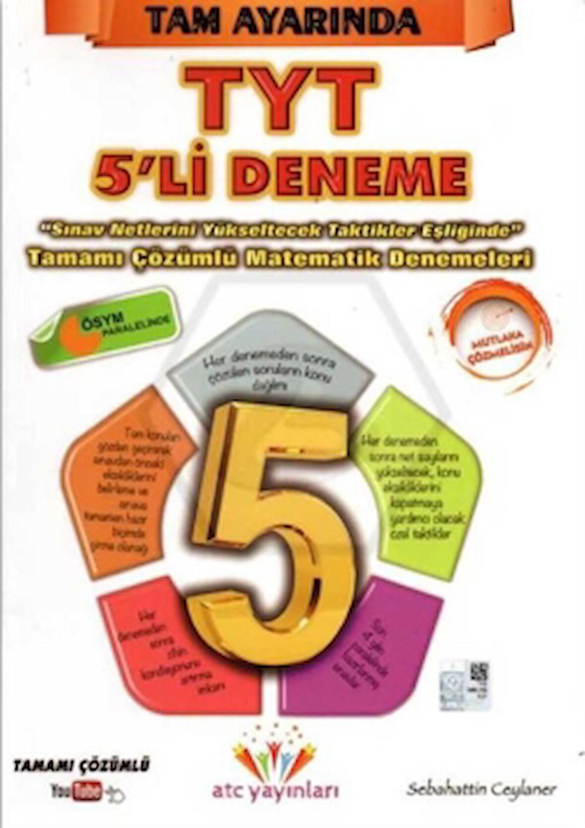 TYT Net Arttırıcı Özel Taktiklerle Tam Ayarında 5 li Matematik Denemeleri