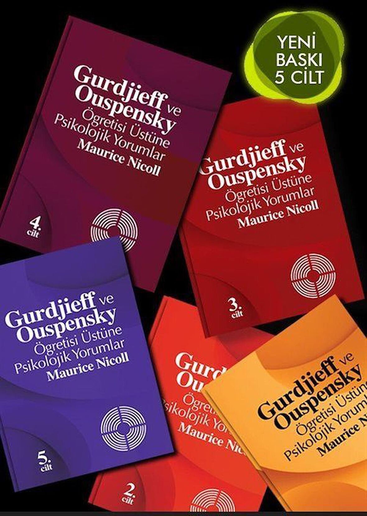 Gurdjieff ve Ouspensky'nin Öğretisi Üstüne Psikolojik Yorumlar (5 Ciltlik Set) / Maurice Nicoll