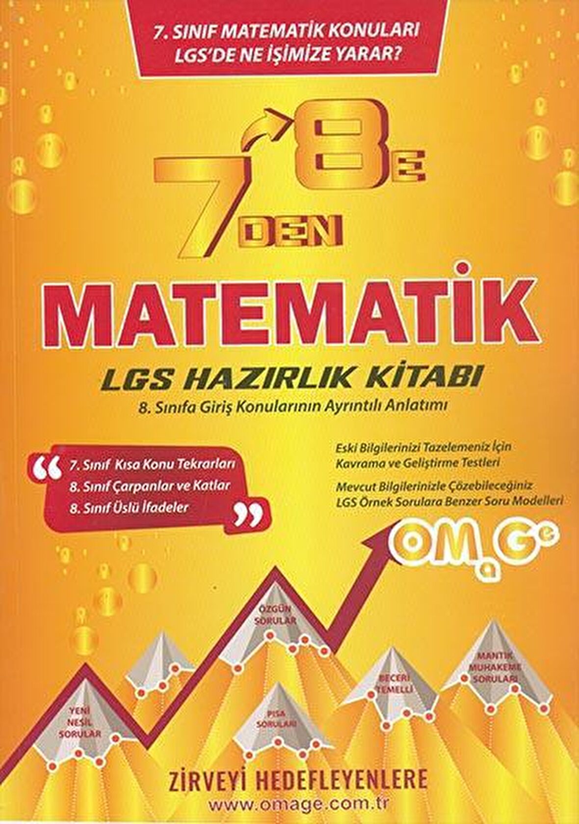 7'den 8'e LGS Matematik Hazırlık Kitabı