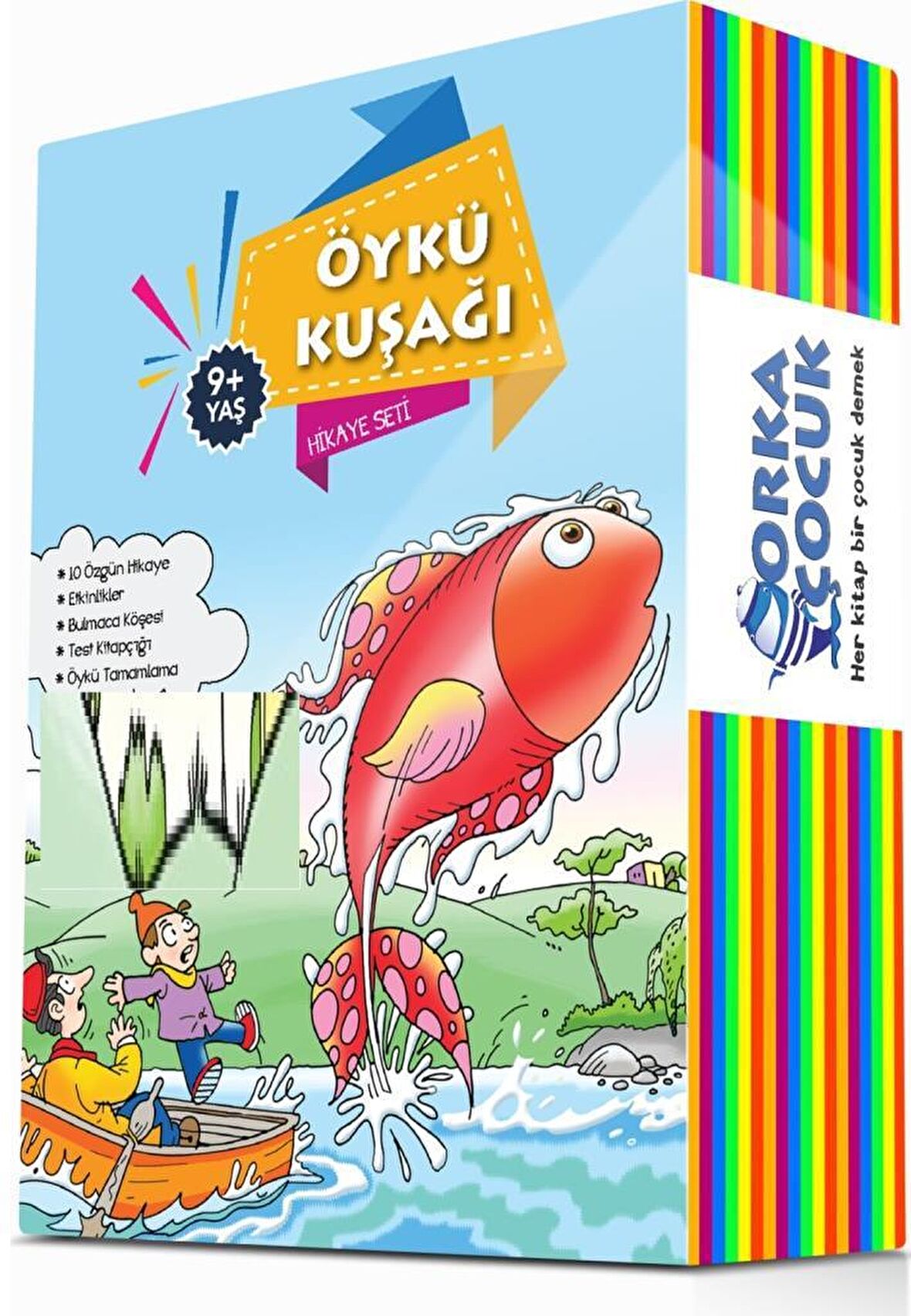 Orka 3. ve 4. Sınıf Öykü Kuşağı Hikaye Seti 10 Kitap