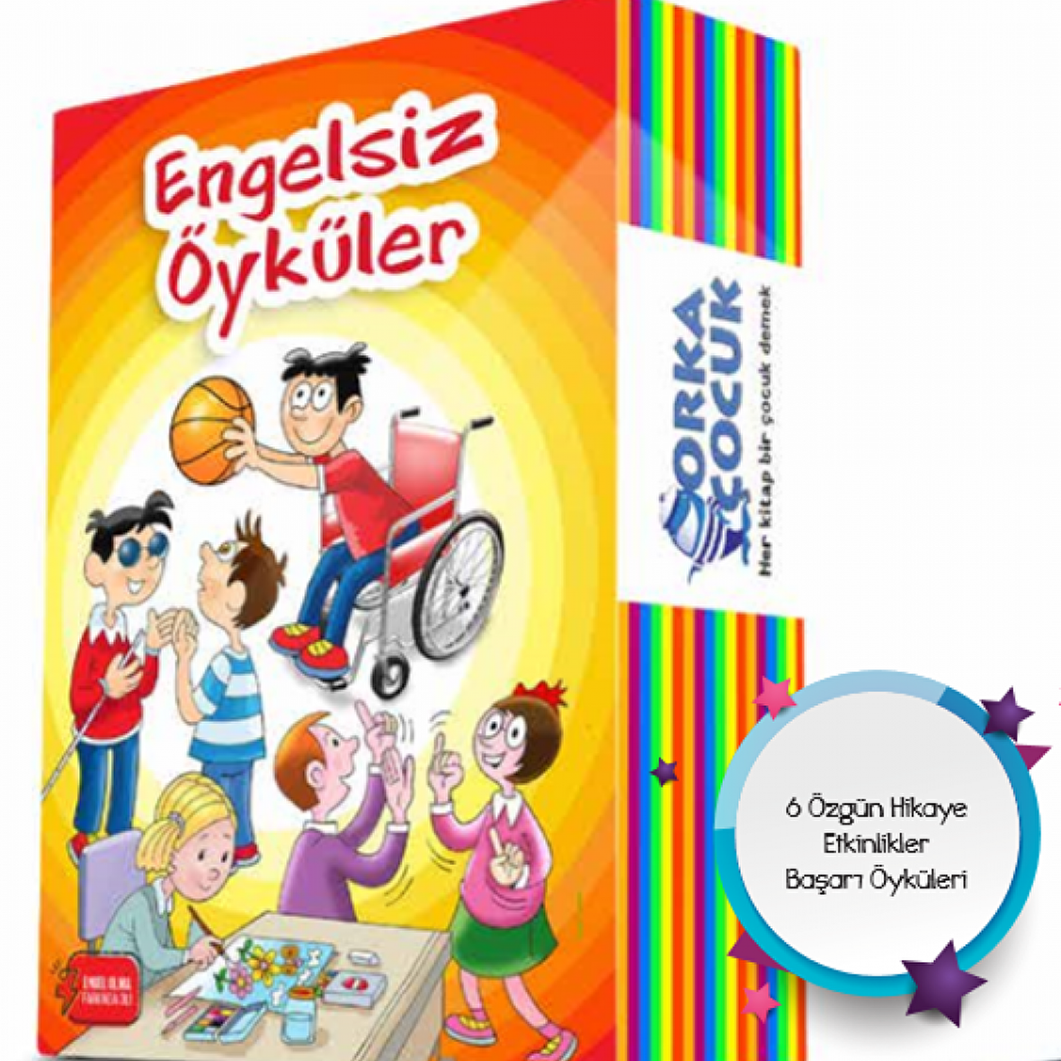 Orka Çocuk 3. ve 4. Sınıflar İçin Engelsiz Öyküler 6 Kitap