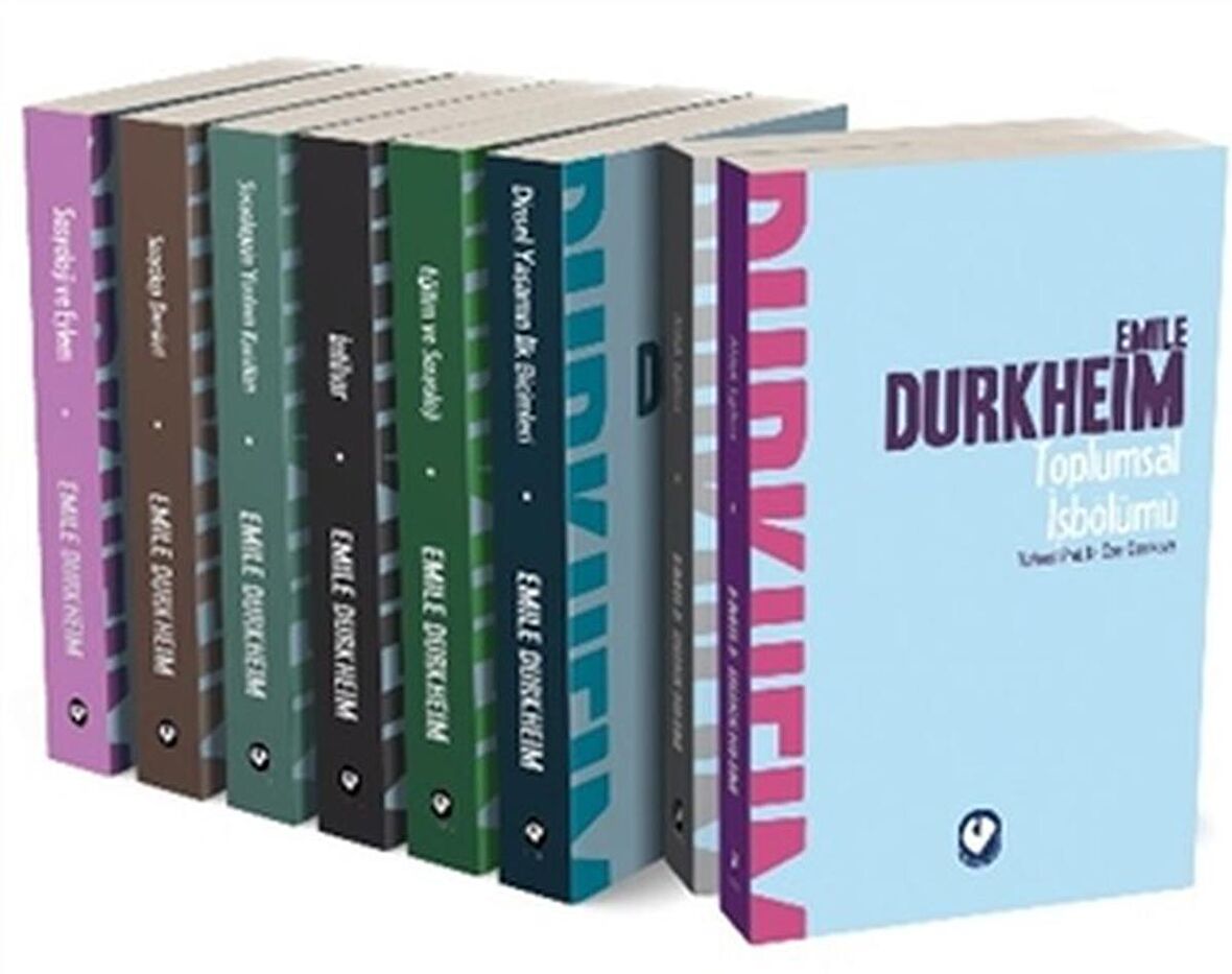 Emile Durkheim Seti (8 Kitap Takım)