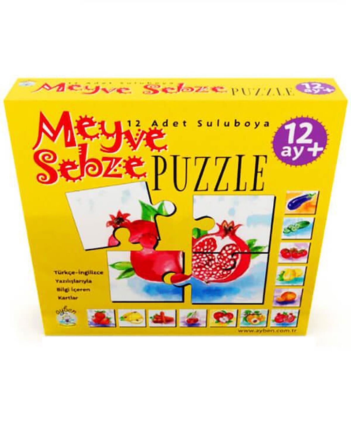 Aybino Meyve Sebze Puzzle