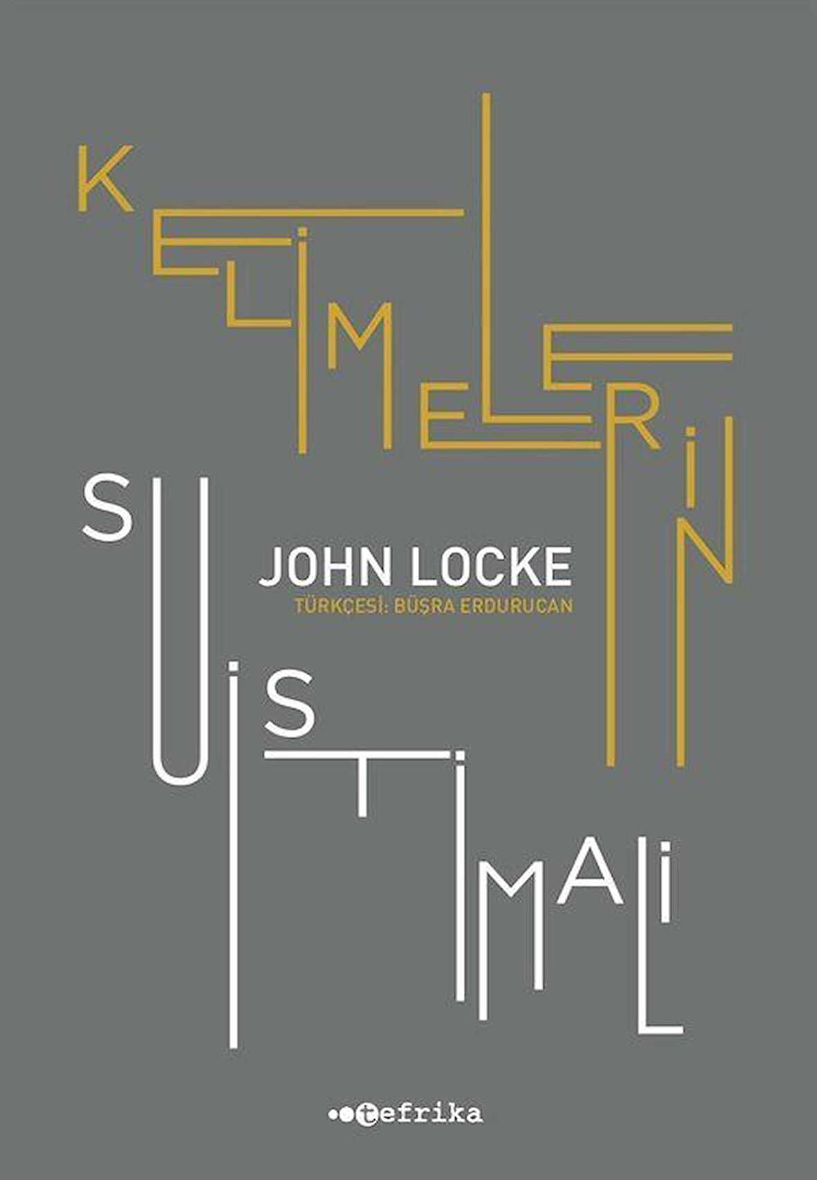 Kelimelerin Suistimali / John Locke