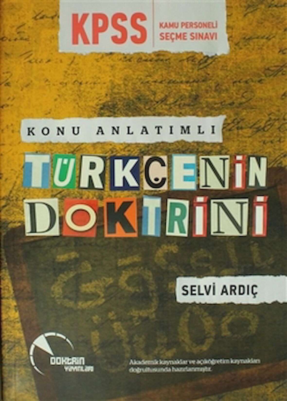 KPSS Konu Anlatımlı Türkçenin Doktrini