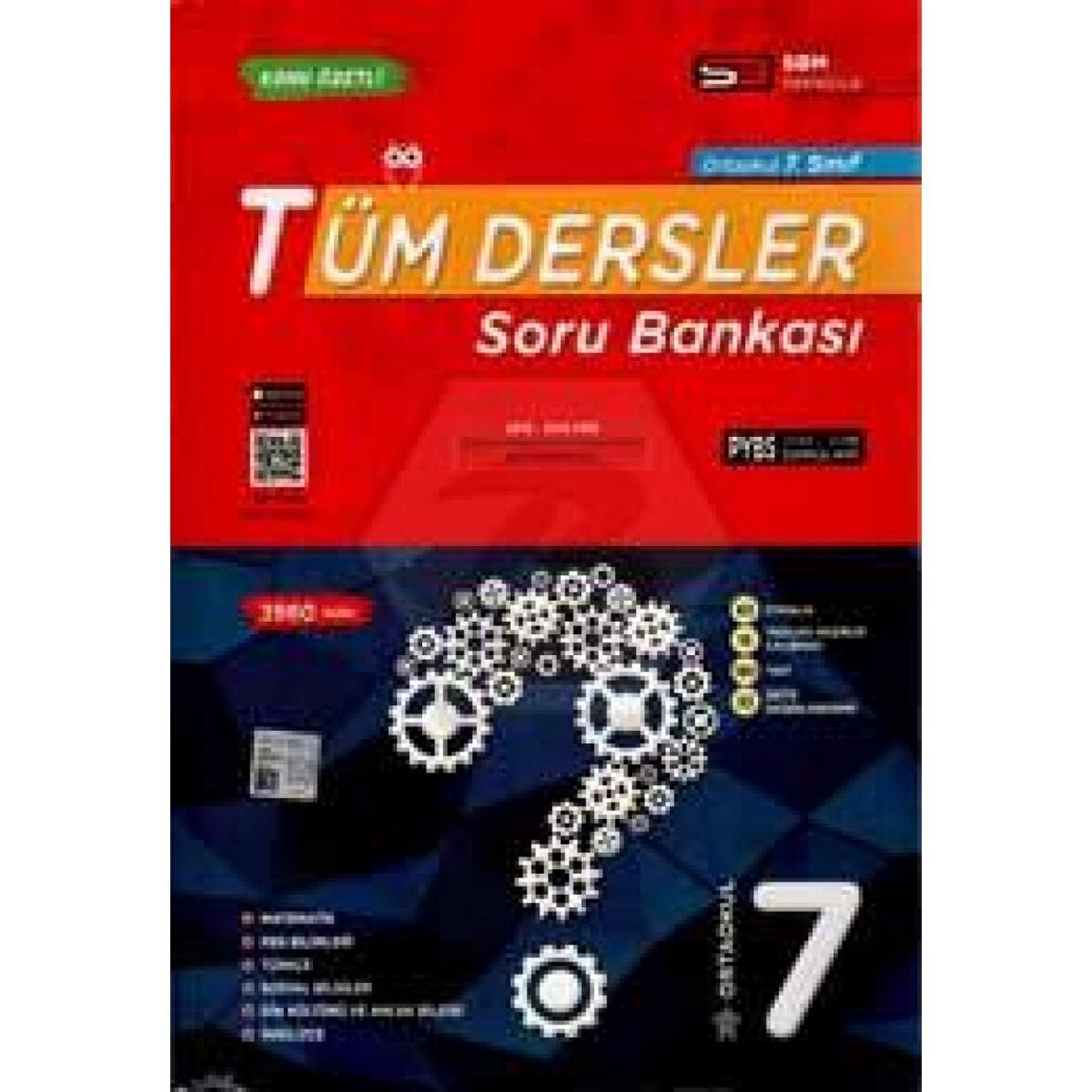 Ortaokul 7. Sınıf Tüm Dersler Soru Bankası