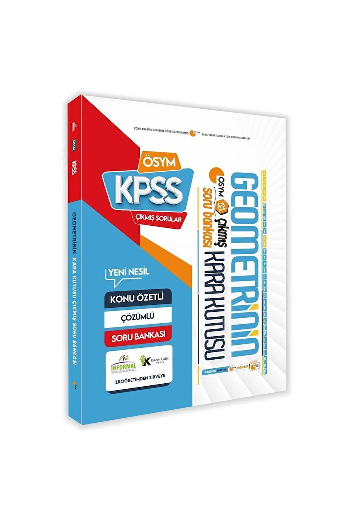 Kpss Geometrinin Kara Kutusu Konu Özetli Dijital Çözümlü En Kapsamlı Çıkmış Soru Bankası