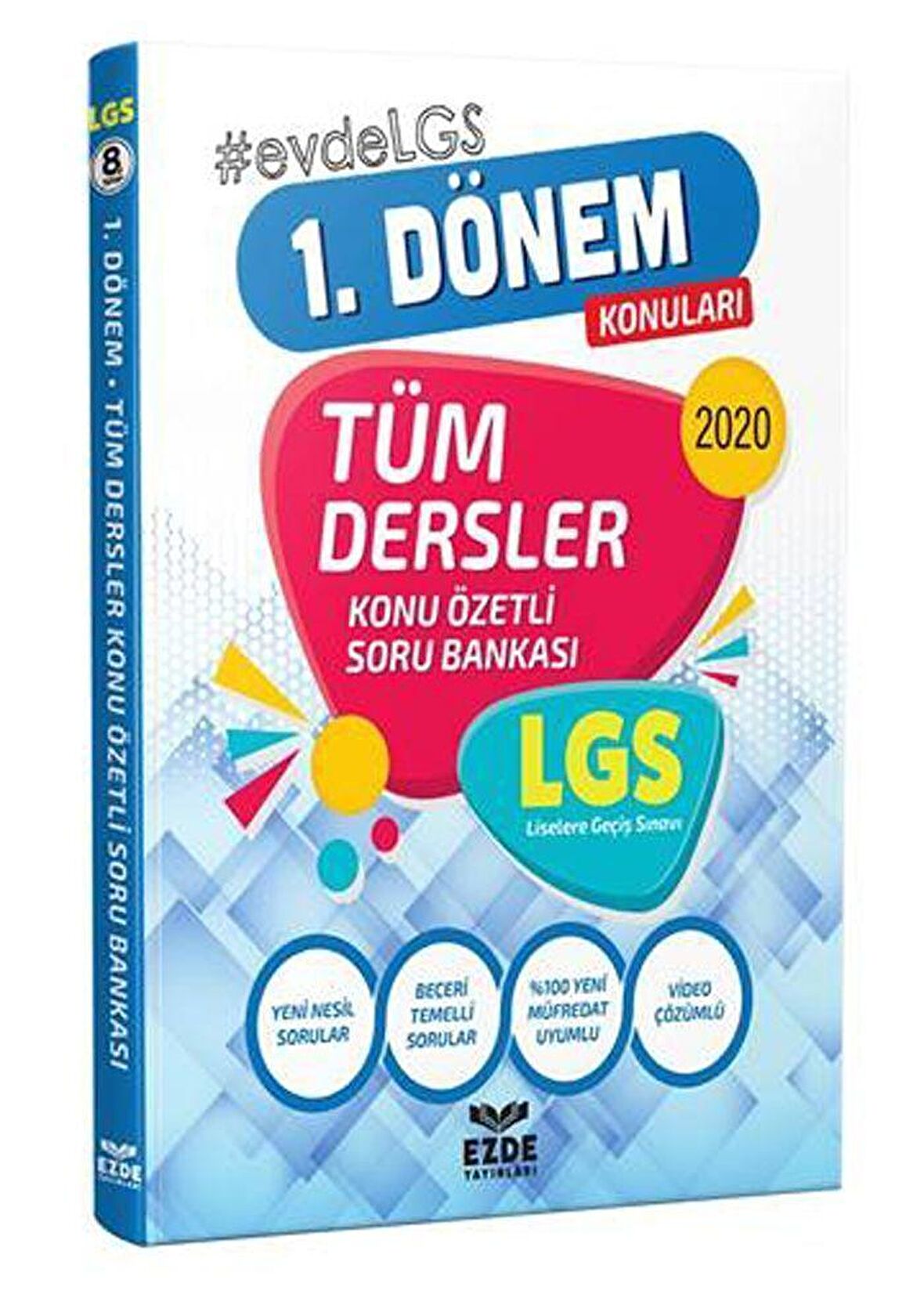 Ezde LGS 1. Dönem Video Çözümlü Tüm Dersler Soru Bankası
