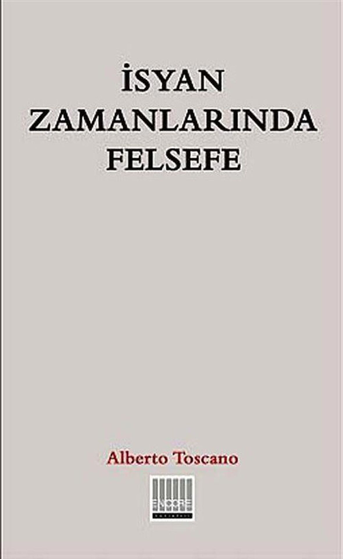 İsyan Zamanlarında Felsefe