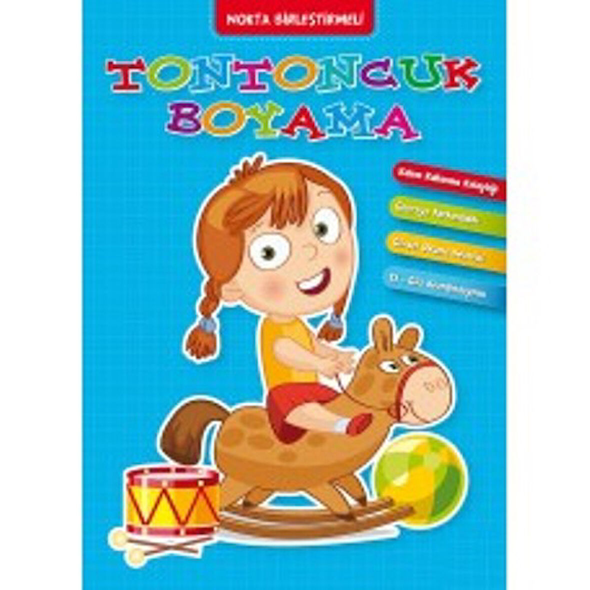 Nokta Birleştirmeli Tontoncuk Boyama (Mavi)