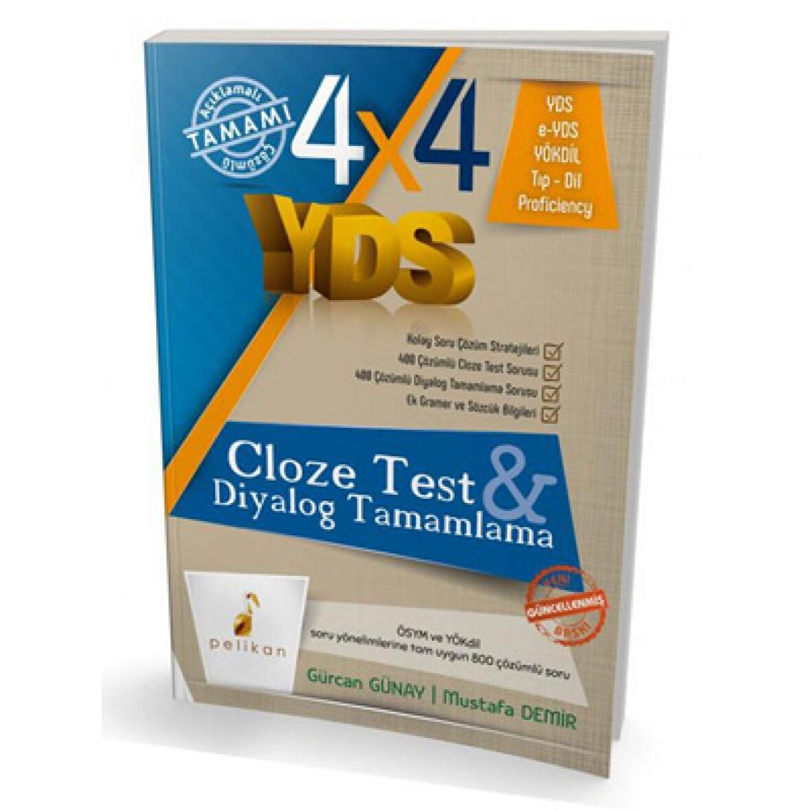 4x4 YDS Cloze Test ve Diyalog Tamamlama