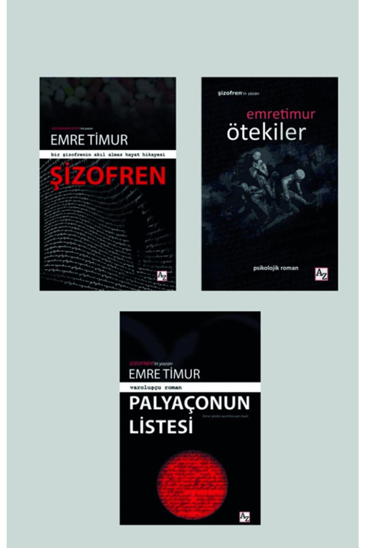 Psikolojik Roman Seti ( Emre Timur ) 3 Kitap