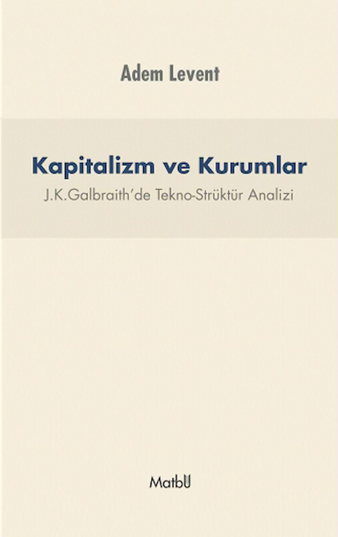 Kapitalizm ve Kurumlar