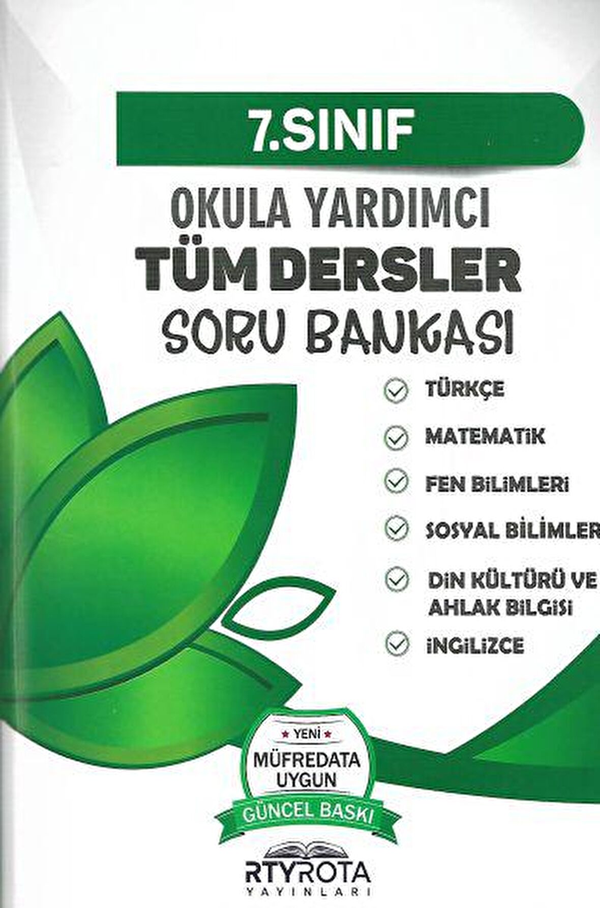 Rota 7.Sınıf Okula Yardımcı Tüm Dersler Soru Bankası