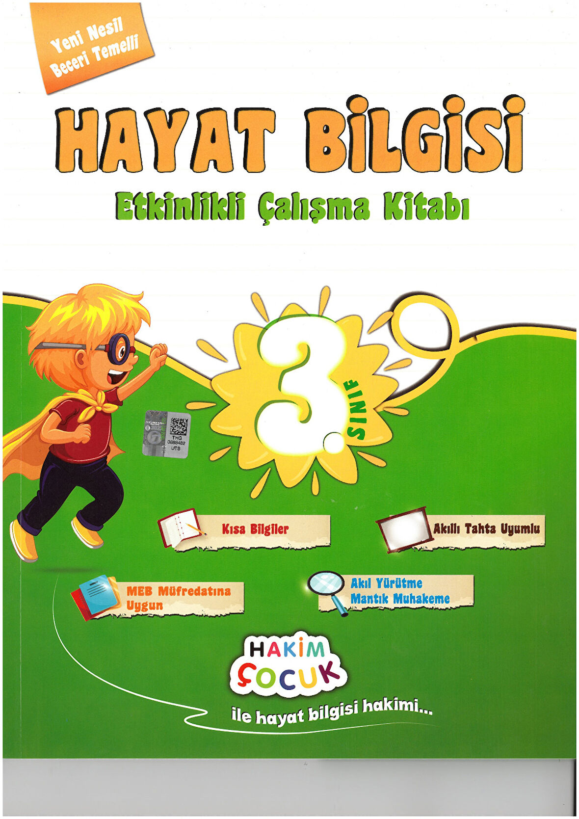 Hakim 3.Sınıf Hayat Bilgisi Etkinlikli Çalışma Kitabı