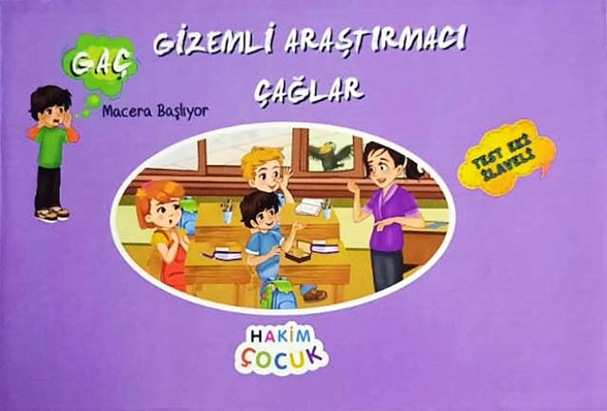 Gizemli Araştırmacı Çağlar Seti (Mor Kutu) (Test Eki İlaveli)