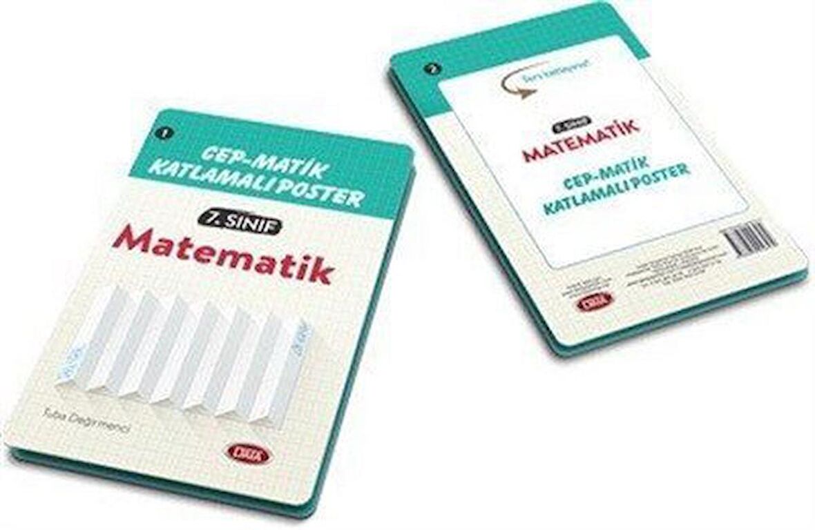 7. Sınıf Matematik Cep-Matik Katlamalı Poster / Kolektif