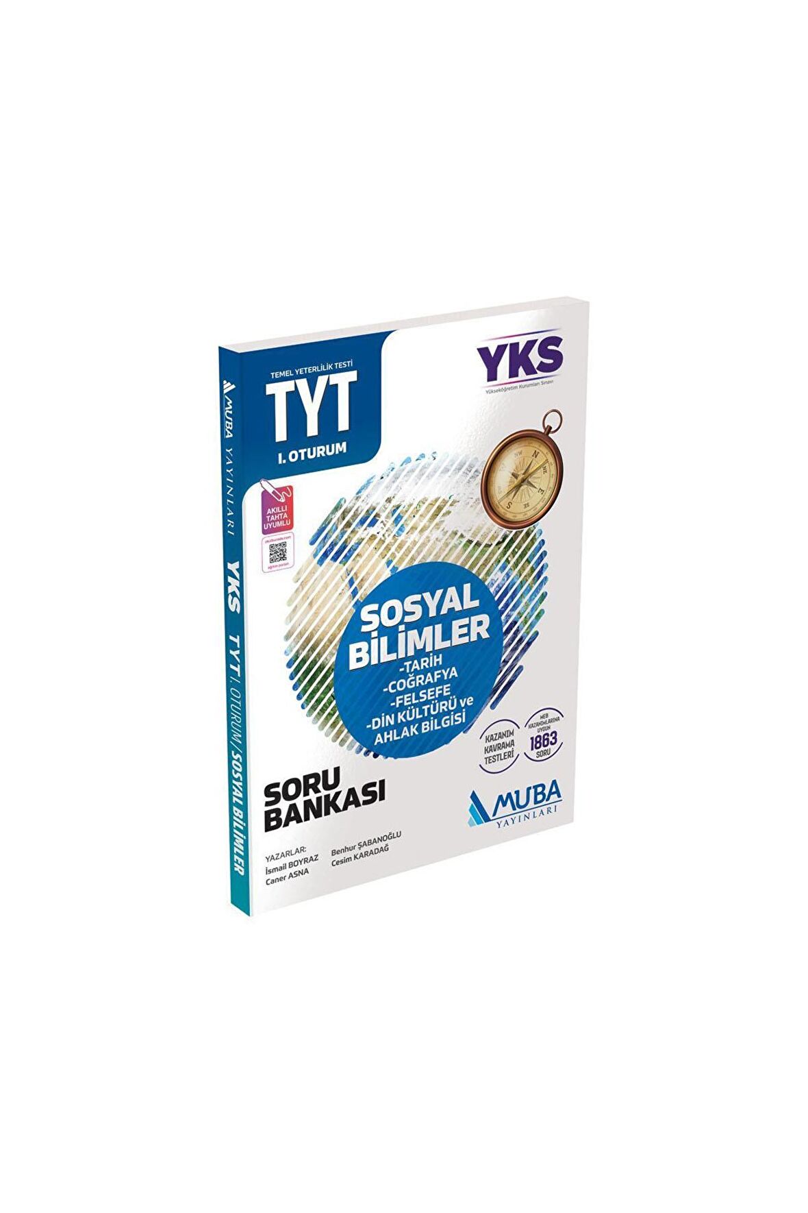 Muba  Yks Tyt 1.Oturum Sosyal Bilimler Soru Bankası