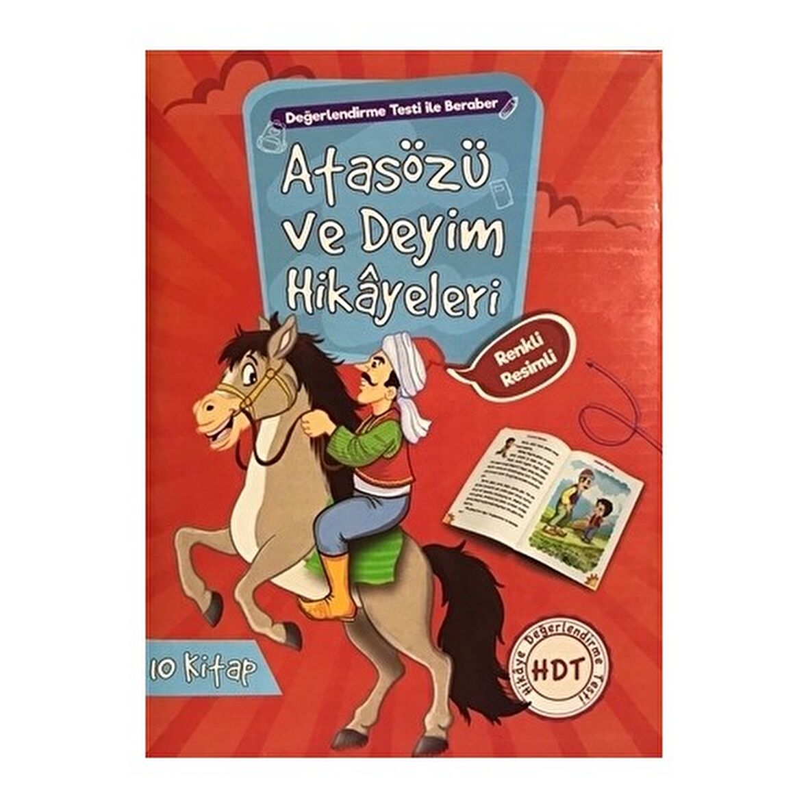 Atasözü ve Deyim Hikayeleri (10 Kitap Takım)