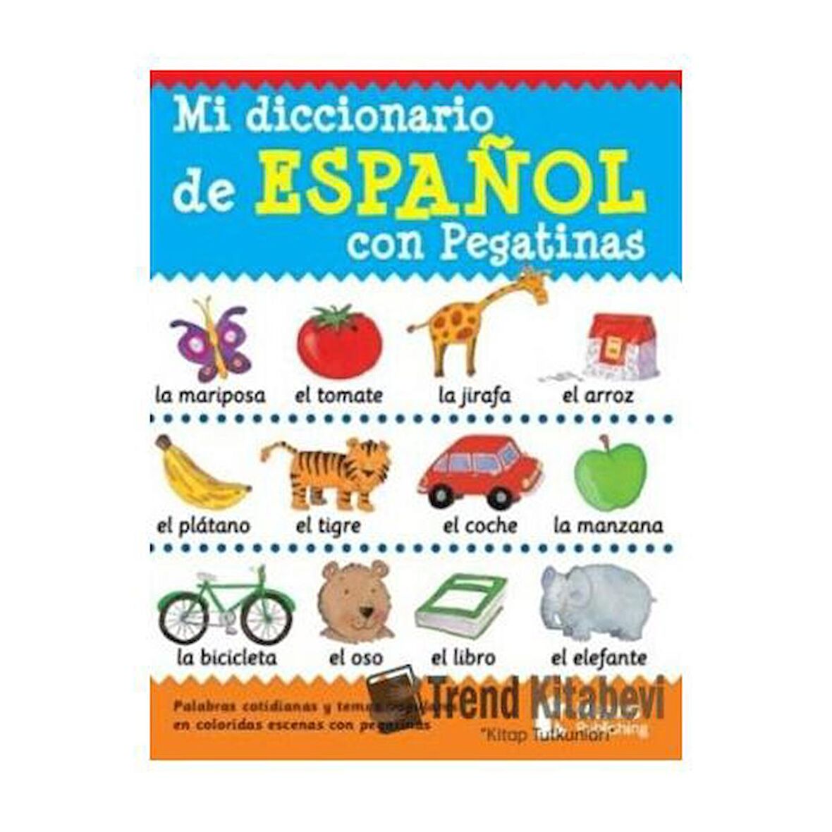 Mi diccionario de Espanol con pegatinas