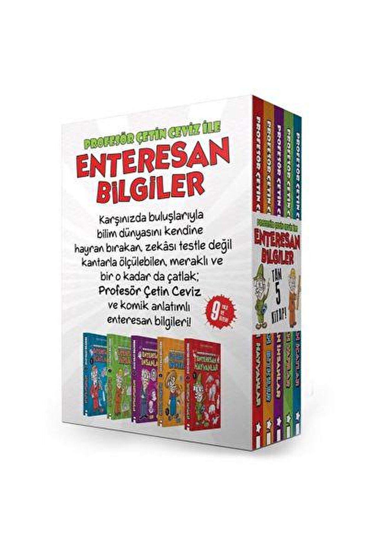 Enteresan Bilgiler Seti (5 Kitap Takım Kutulu)