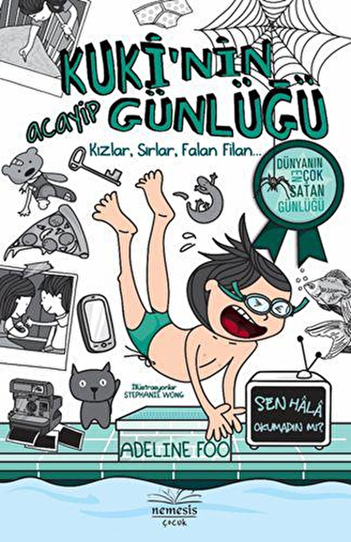 Kuki'nin Acayip Günlüğü 2 - Kızlar, Sırlar, Falan Filan... (Ciltli)