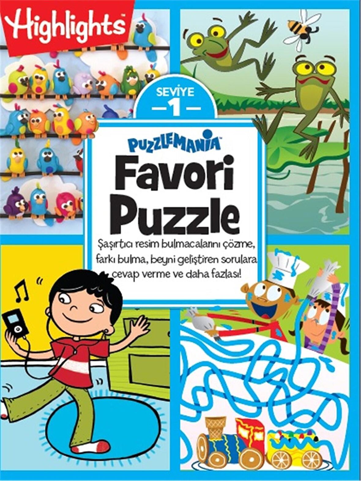 Puzzlemania Favori Puzzle 4'lü Set